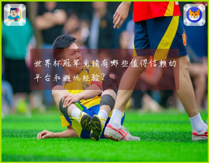 世界杯冠军竞猜有哪些值得信赖的平台和避坑经验？
